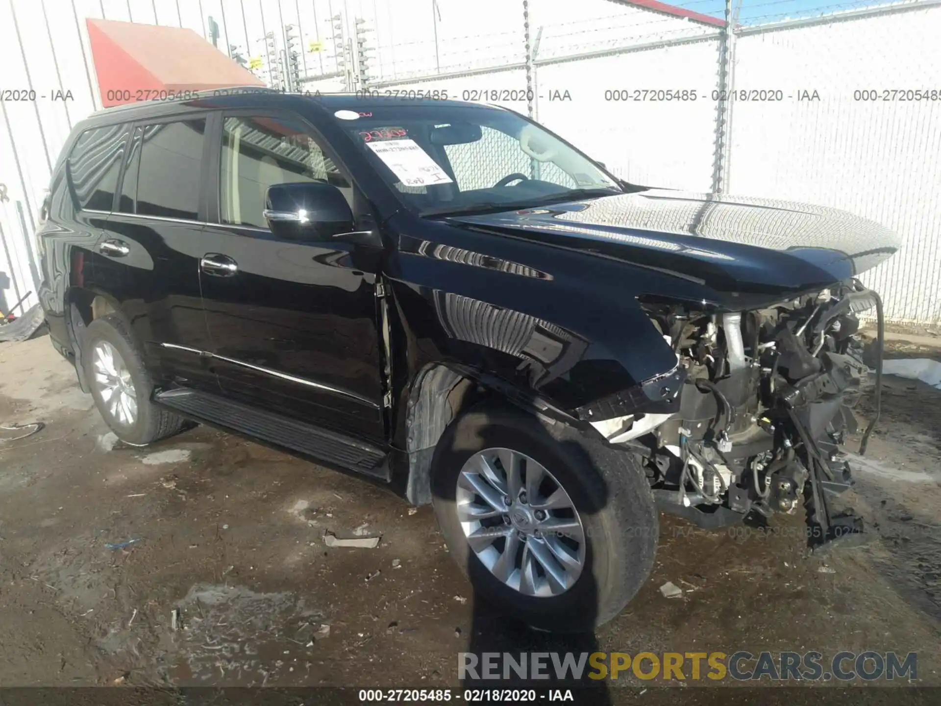 1 Photograph of a damaged car JTJBM7FX0K5213530 LEXUS GX 2019