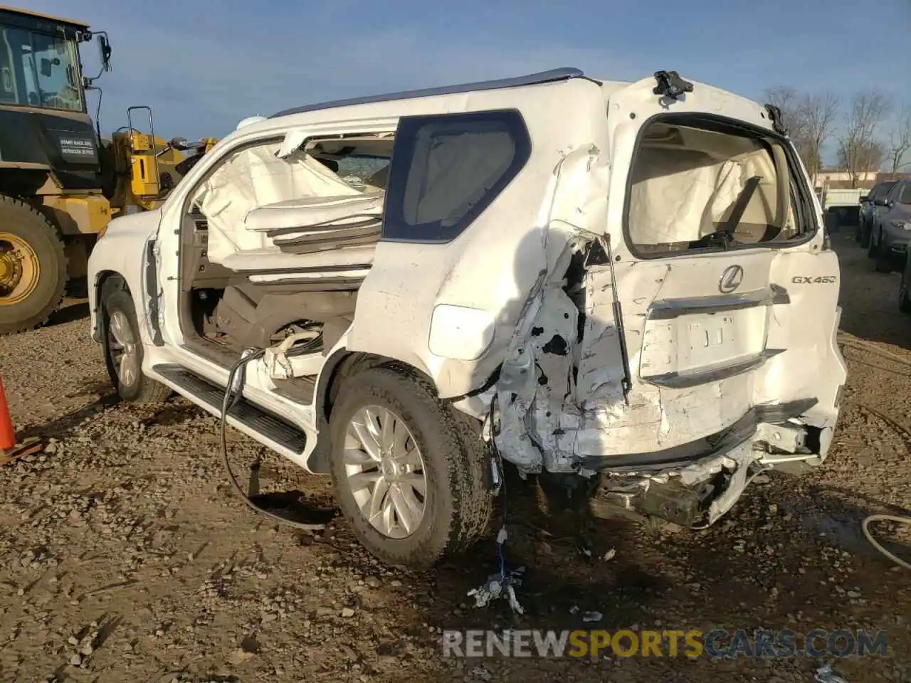 3 Photograph of a damaged car JTJBM7FX0K5215567 LEXUS GX 2019