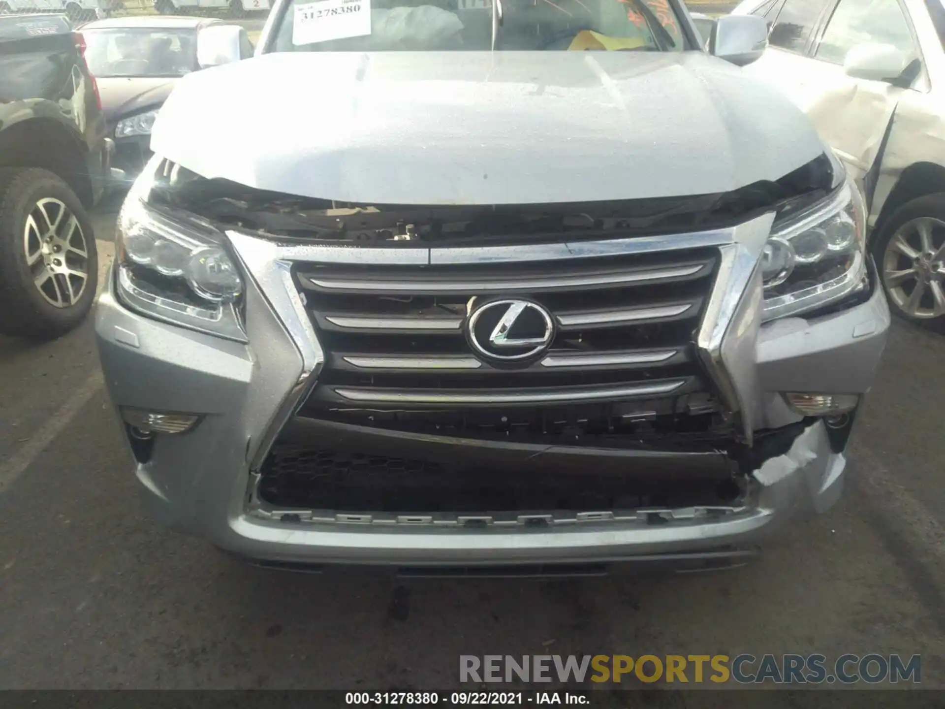 6 Photograph of a damaged car JTJBM7FX0K5217447 LEXUS GX 2019