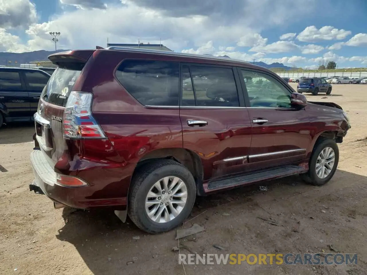 3 Photograph of a damaged car JTJBM7FX0K5219876 LEXUS GX 2019