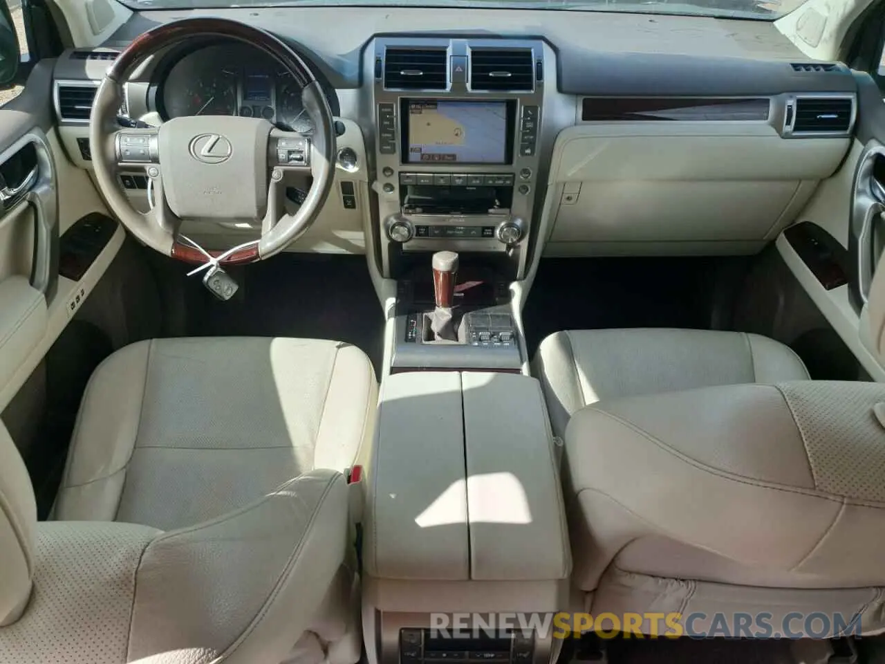 8 Photograph of a damaged car JTJBM7FX0K5219876 LEXUS GX 2019