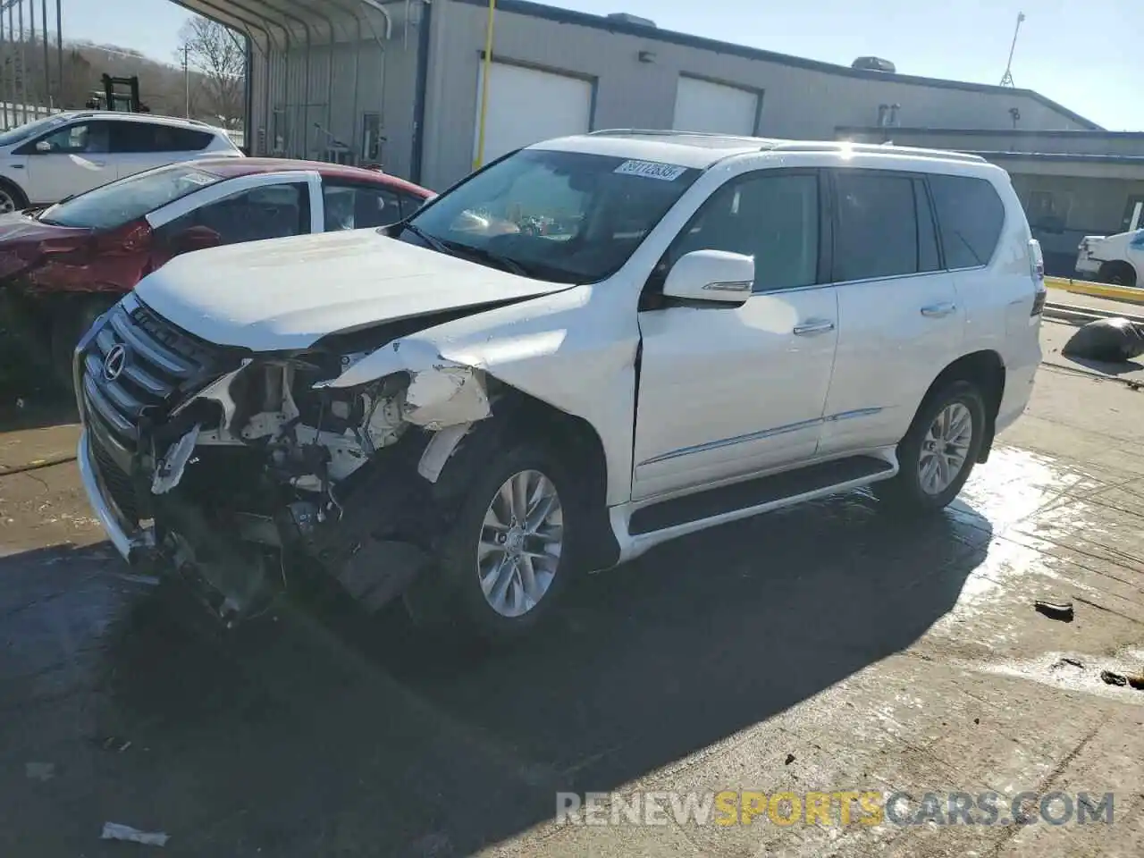 1 Photograph of a damaged car JTJBM7FX0K5221787 LEXUS GX 2019