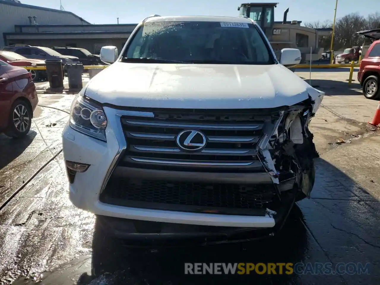 5 Photograph of a damaged car JTJBM7FX0K5221787 LEXUS GX 2019