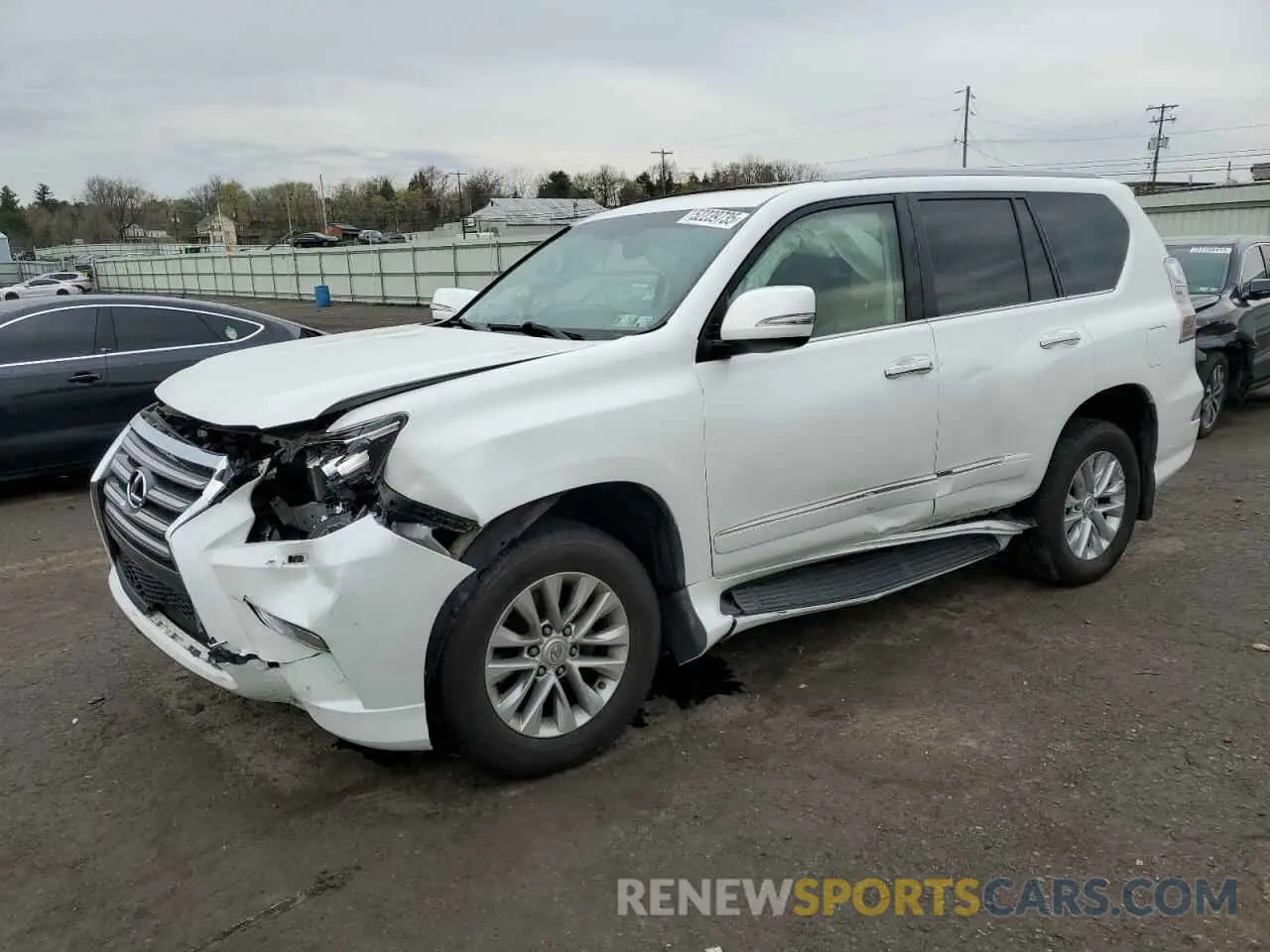 1 Photograph of a damaged car JTJBM7FX0K5235382 LEXUS GX 2019