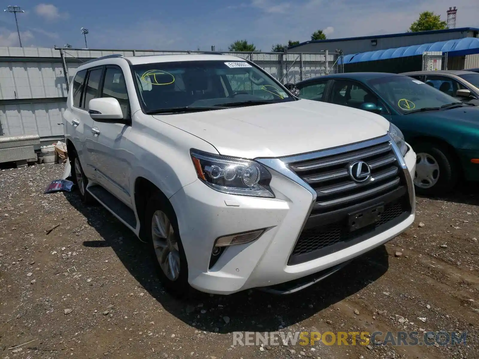 1 Photograph of a damaged car JTJBM7FX0K5235723 LEXUS GX 2019