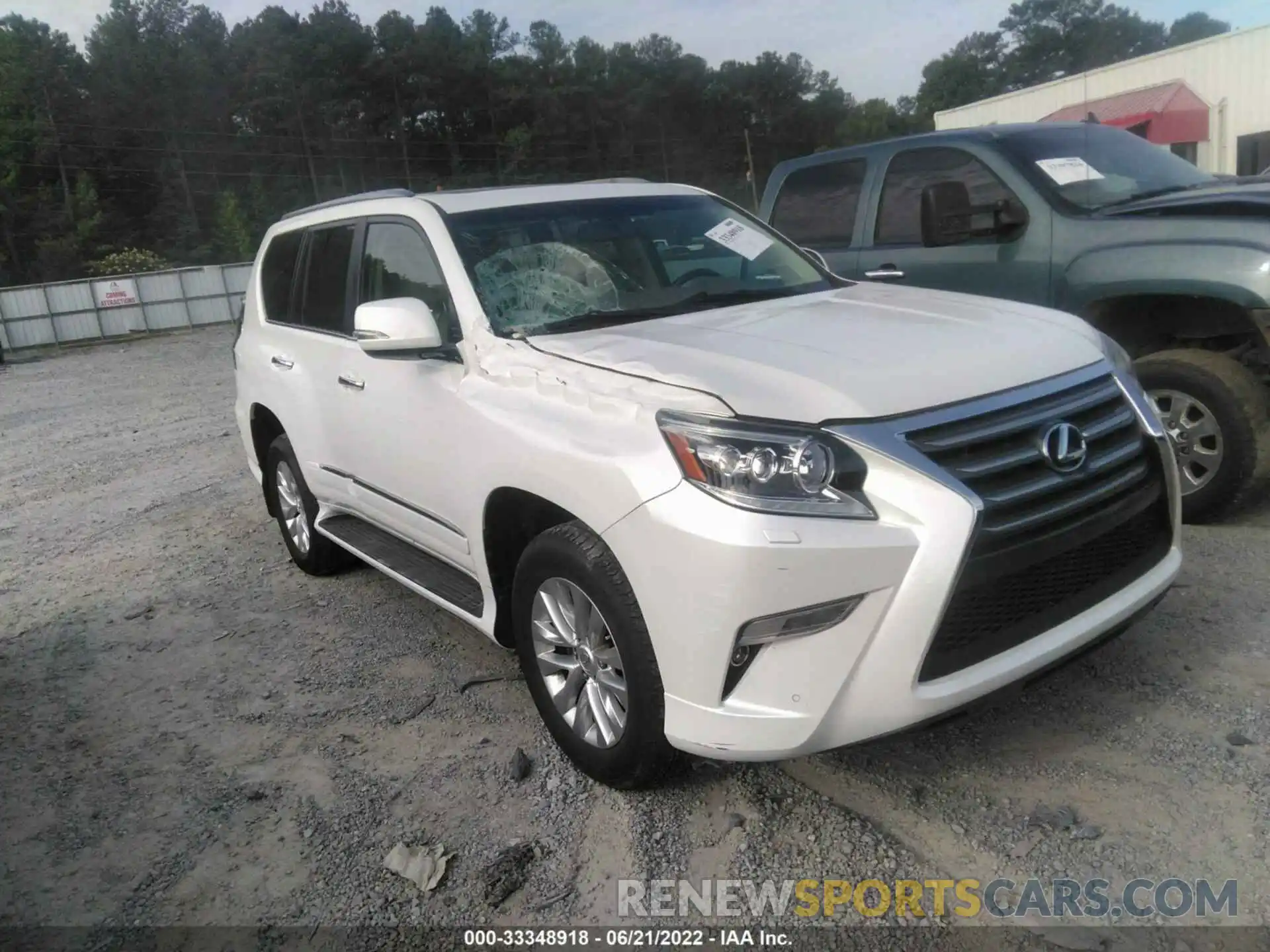 1 Photograph of a damaged car JTJBM7FX1K5220566 LEXUS GX 2019