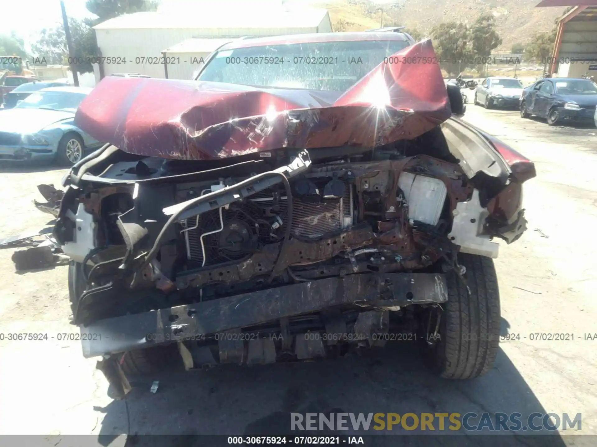 6 Photograph of a damaged car JTJBM7FX1K5225296 LEXUS GX 2019