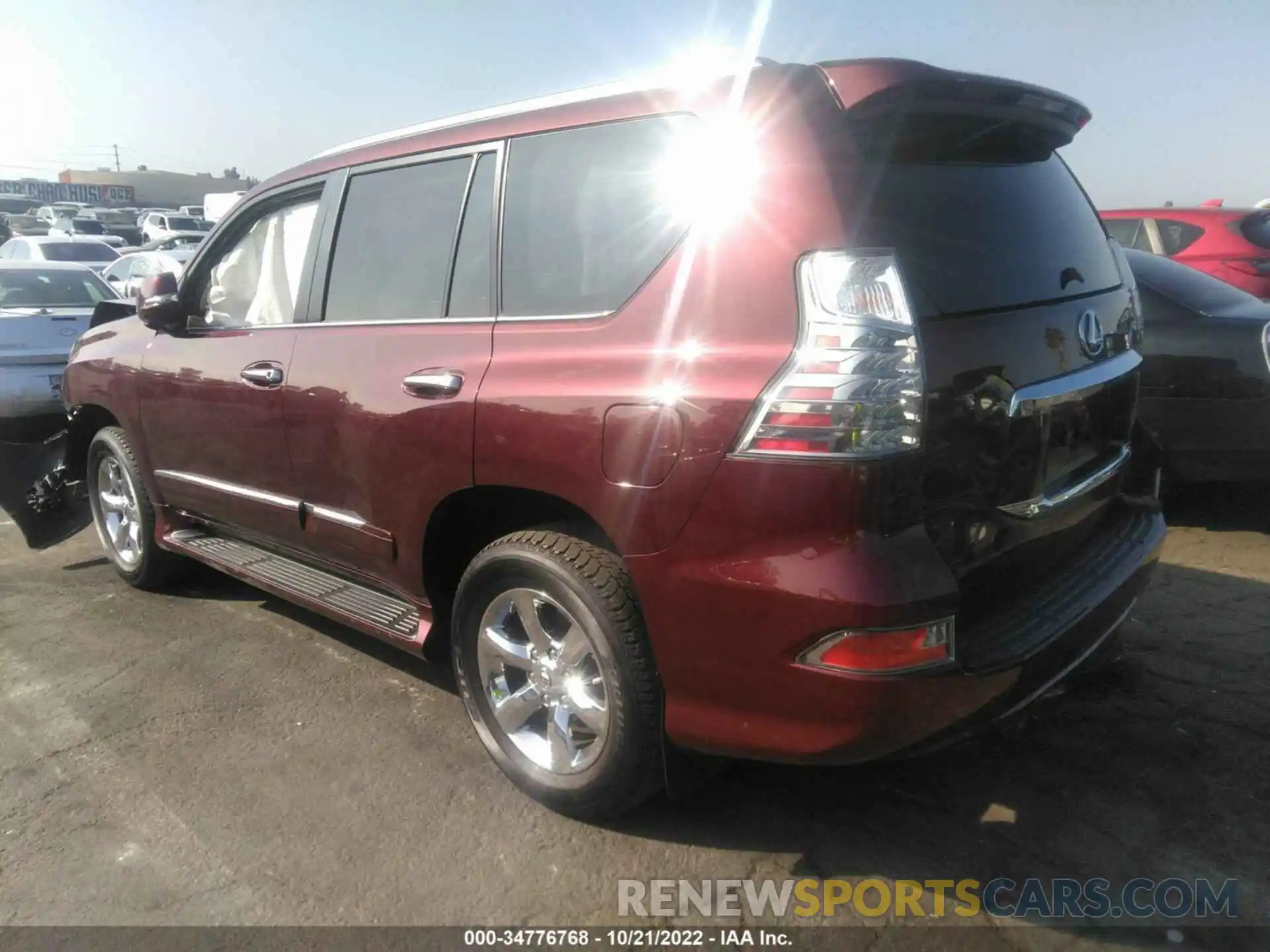 3 Photograph of a damaged car JTJBM7FX1K5234290 LEXUS GX 2019