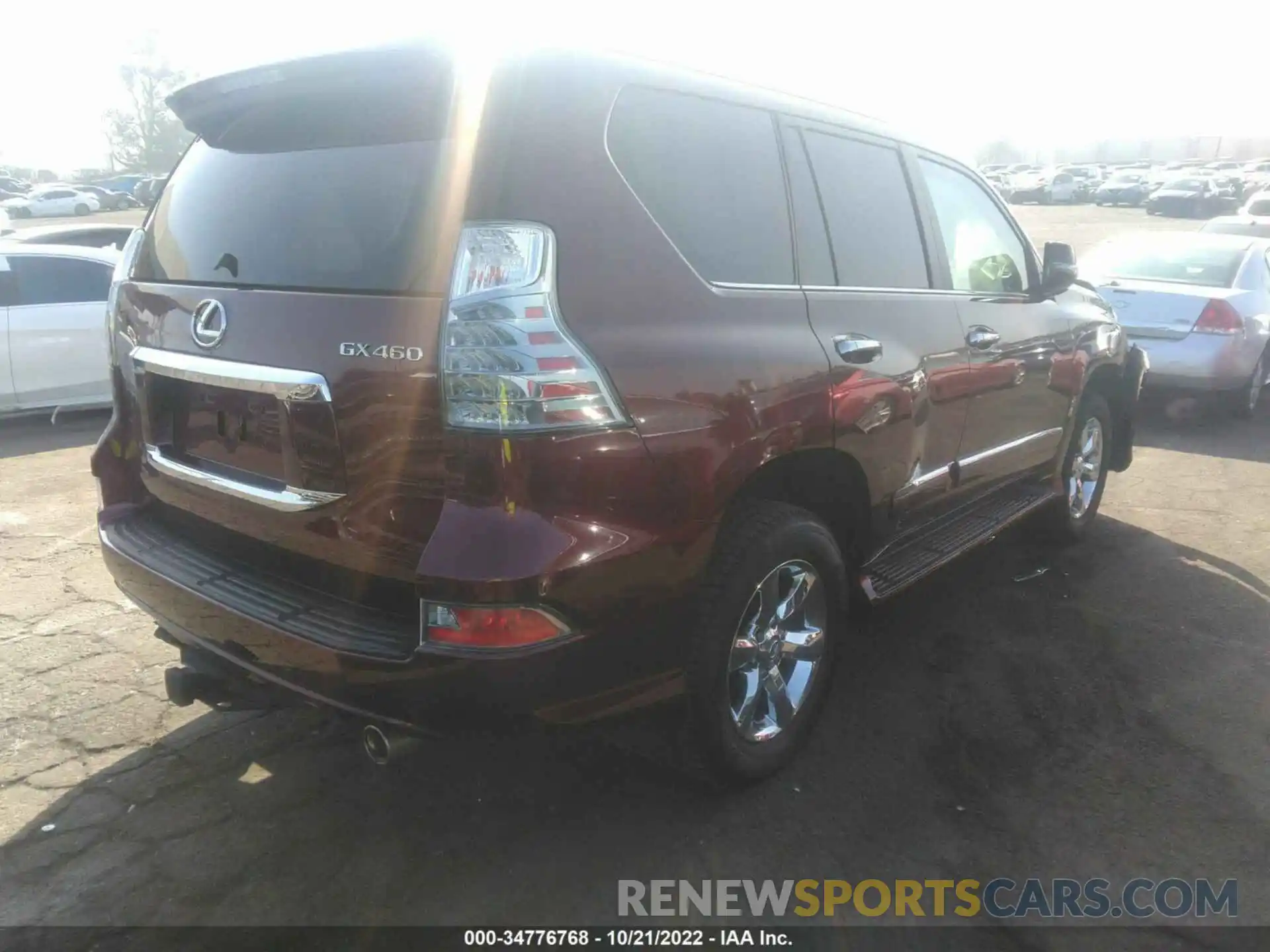 4 Photograph of a damaged car JTJBM7FX1K5234290 LEXUS GX 2019