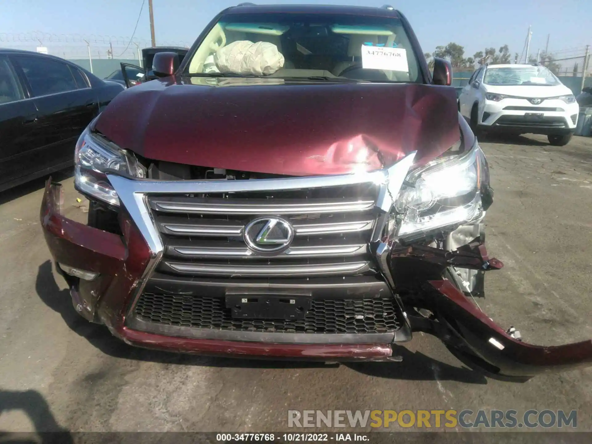 6 Photograph of a damaged car JTJBM7FX1K5234290 LEXUS GX 2019