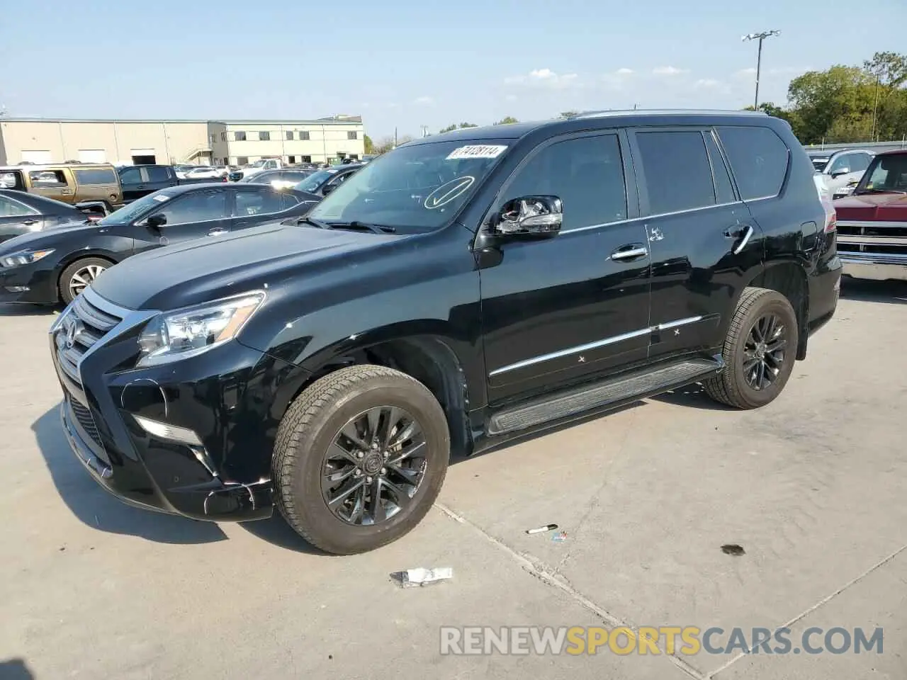 1 Photograph of a damaged car JTJBM7FX1K5235200 LEXUS GX 2019