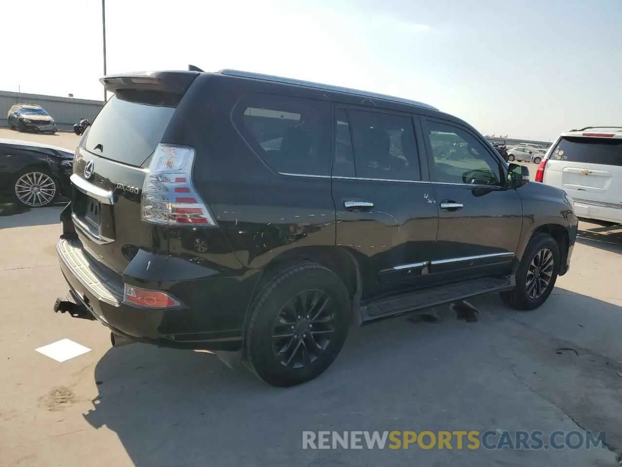 3 Photograph of a damaged car JTJBM7FX1K5235200 LEXUS GX 2019