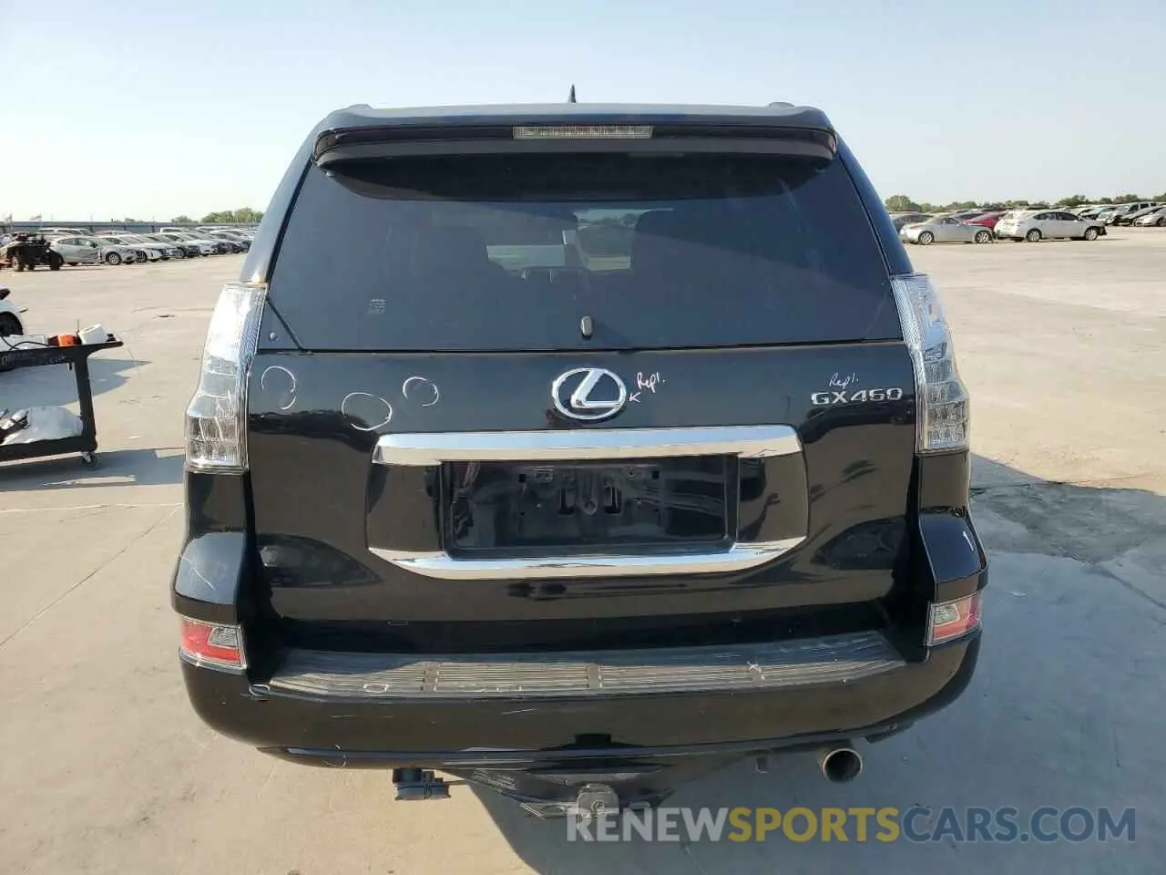 6 Photograph of a damaged car JTJBM7FX1K5235200 LEXUS GX 2019