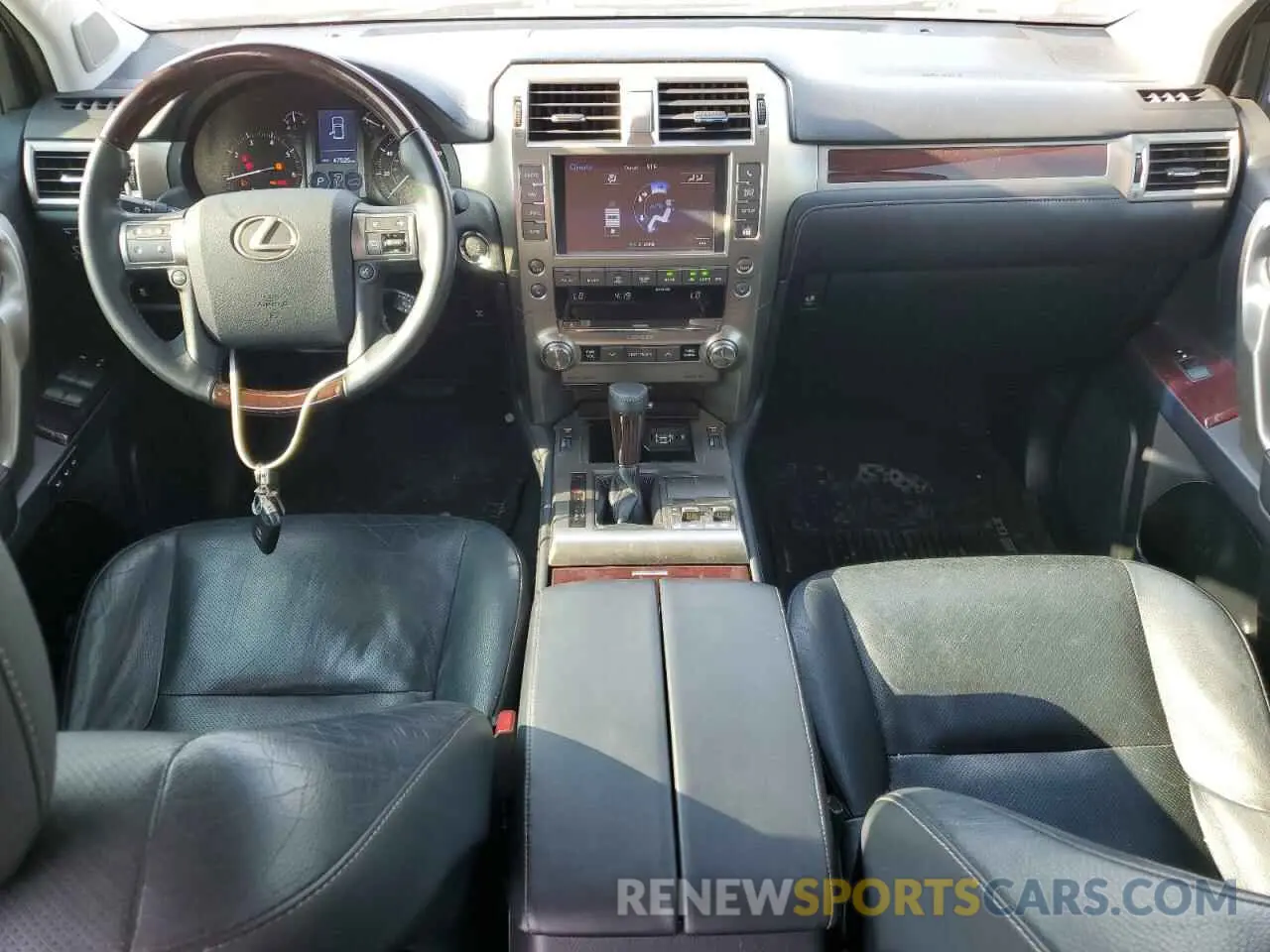 8 Photograph of a damaged car JTJBM7FX1K5235200 LEXUS GX 2019