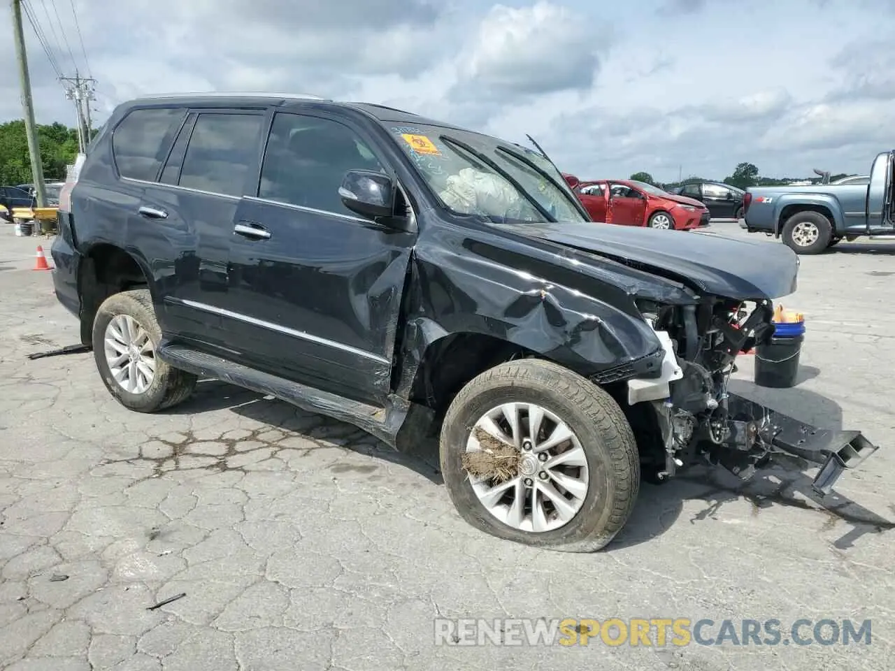 4 Photograph of a damaged car JTJBM7FX1K5237724 LEXUS GX 2019