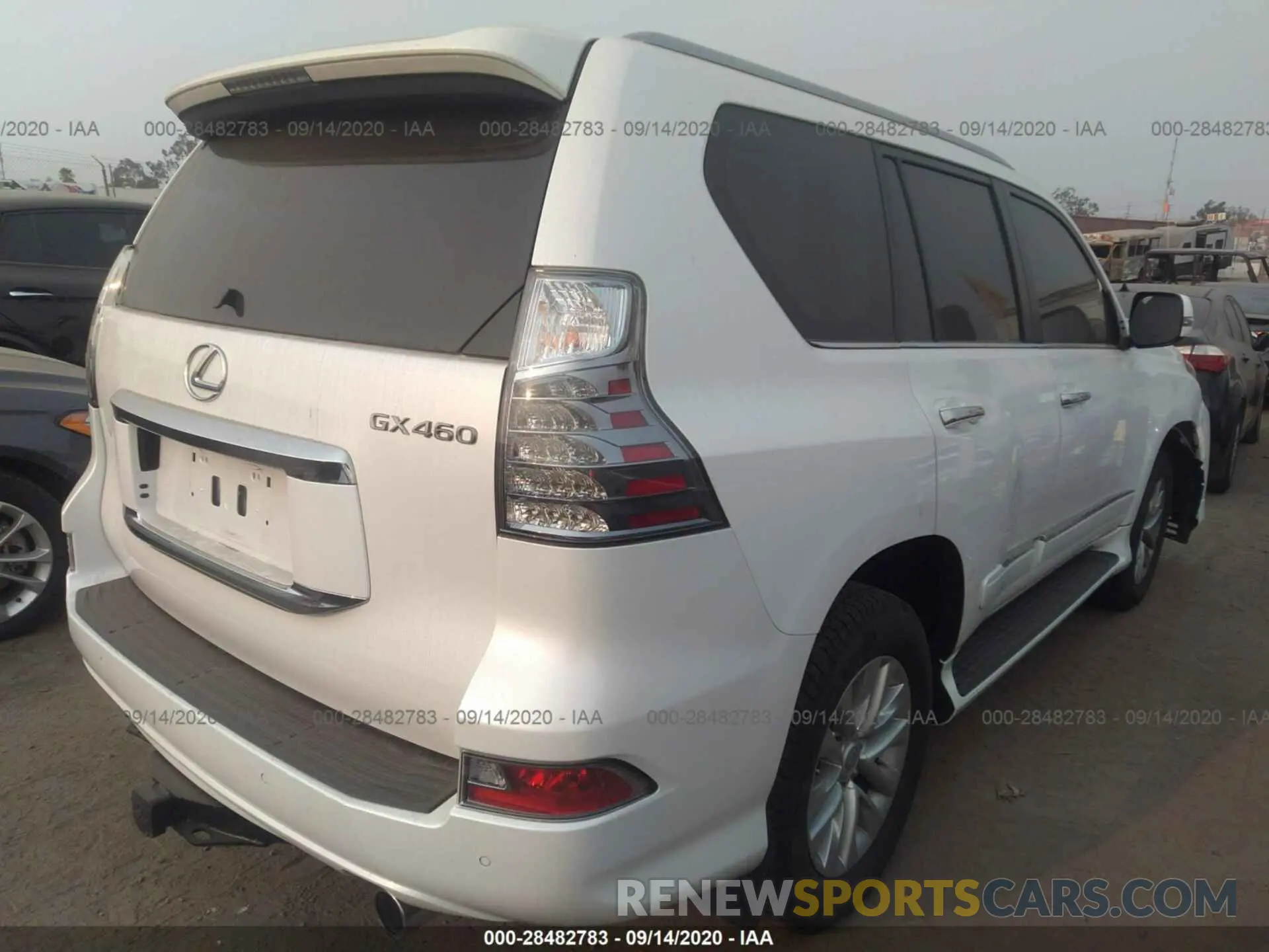 4 Photograph of a damaged car JTJBM7FX1K5238971 LEXUS GX 2019