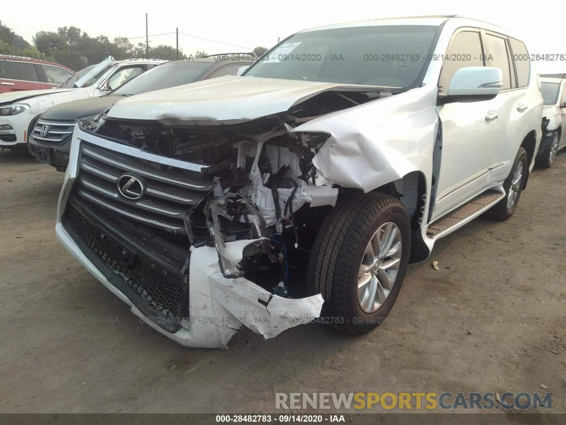 6 Photograph of a damaged car JTJBM7FX1K5238971 LEXUS GX 2019