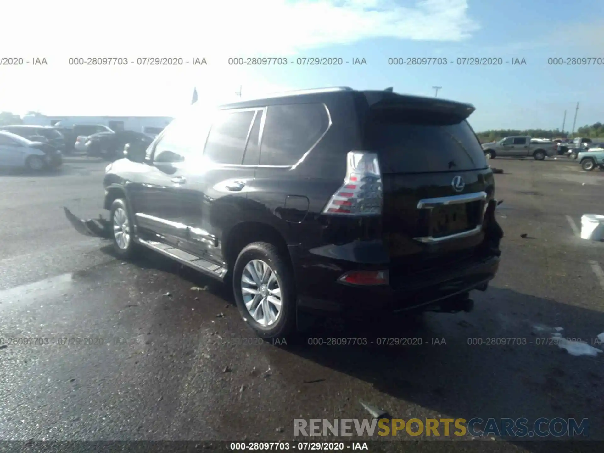 3 Photograph of a damaged car JTJBM7FX2K5219426 LEXUS GX 2019