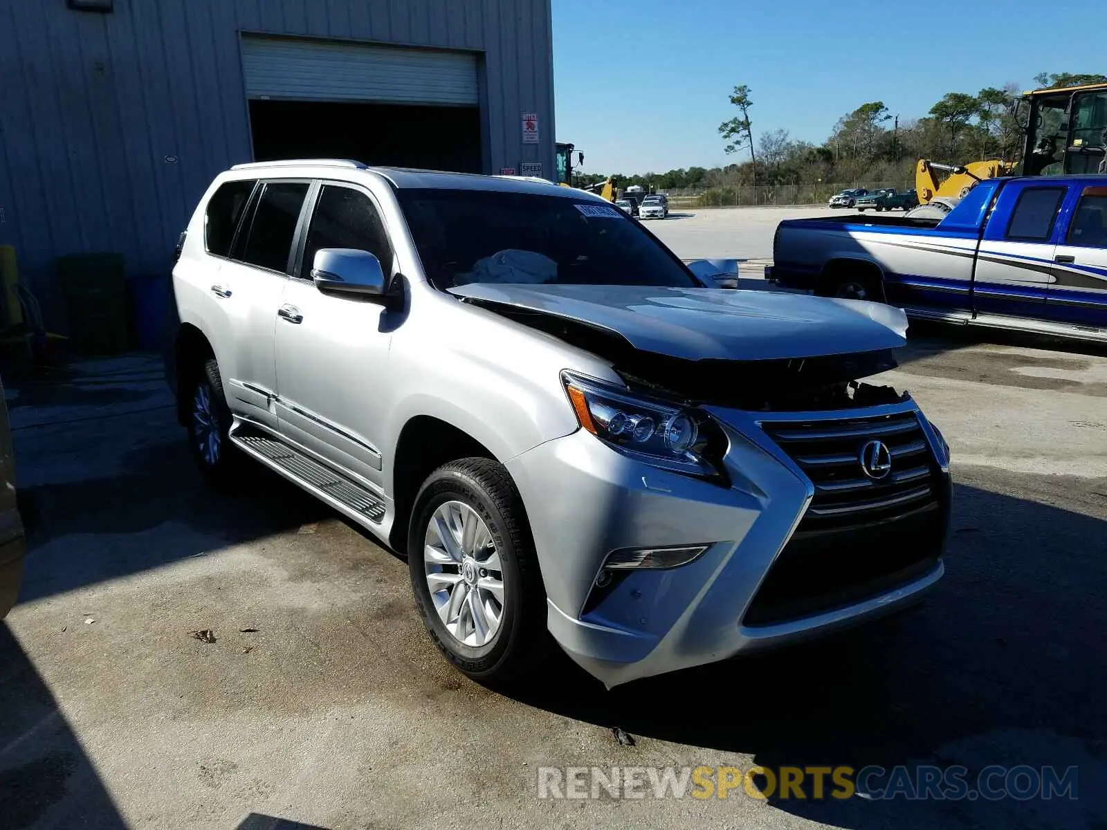 1 Photograph of a damaged car JTJBM7FX2K5224495 LEXUS GX 2019