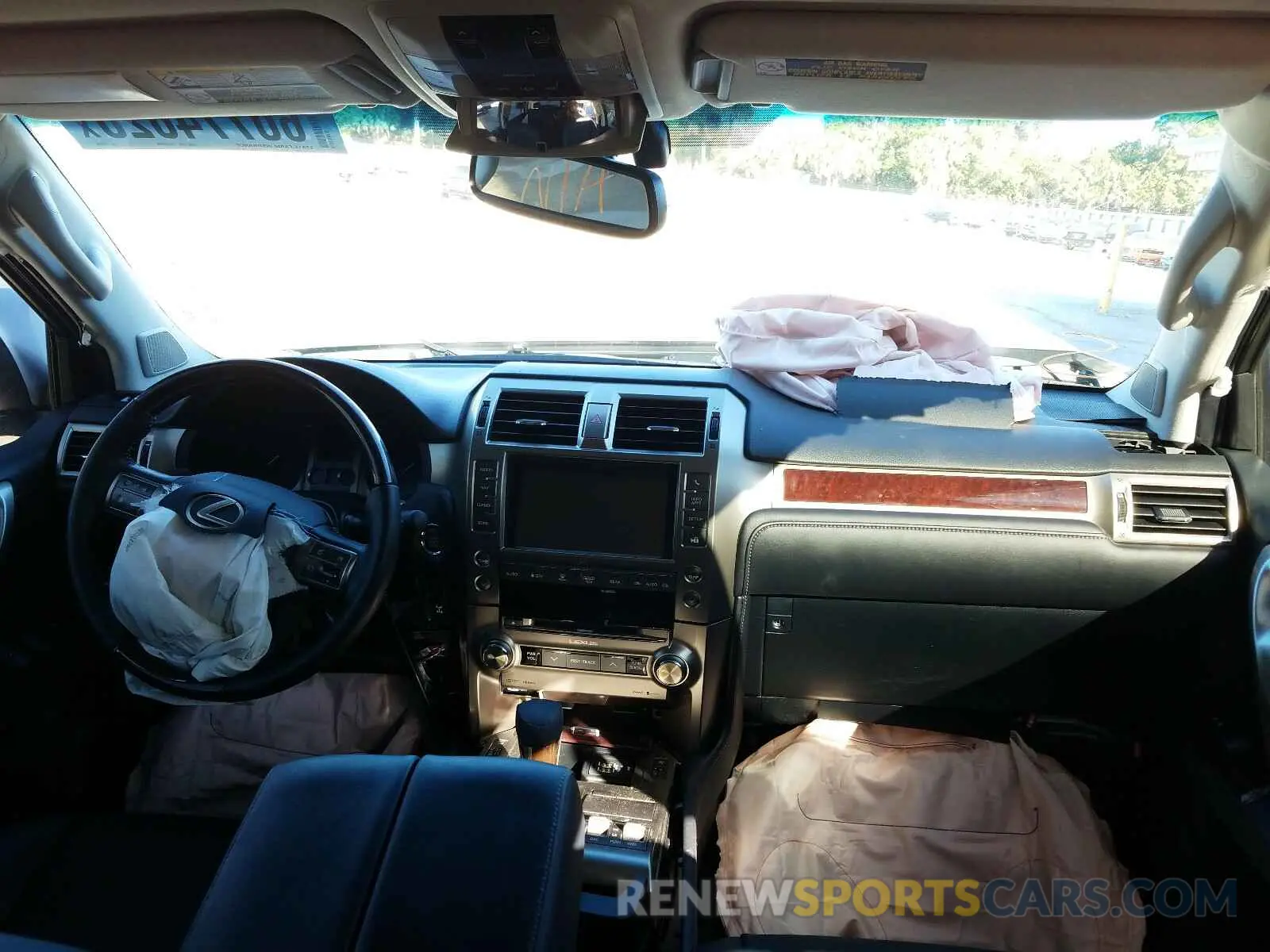9 Photograph of a damaged car JTJBM7FX2K5224495 LEXUS GX 2019