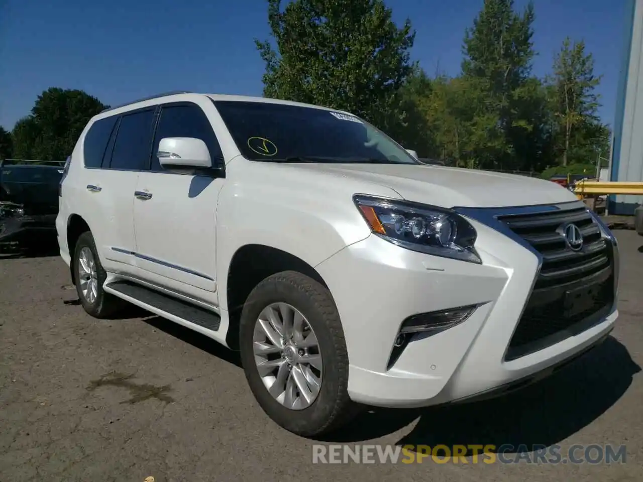 1 Photograph of a damaged car JTJBM7FX2K5225758 LEXUS GX 2019