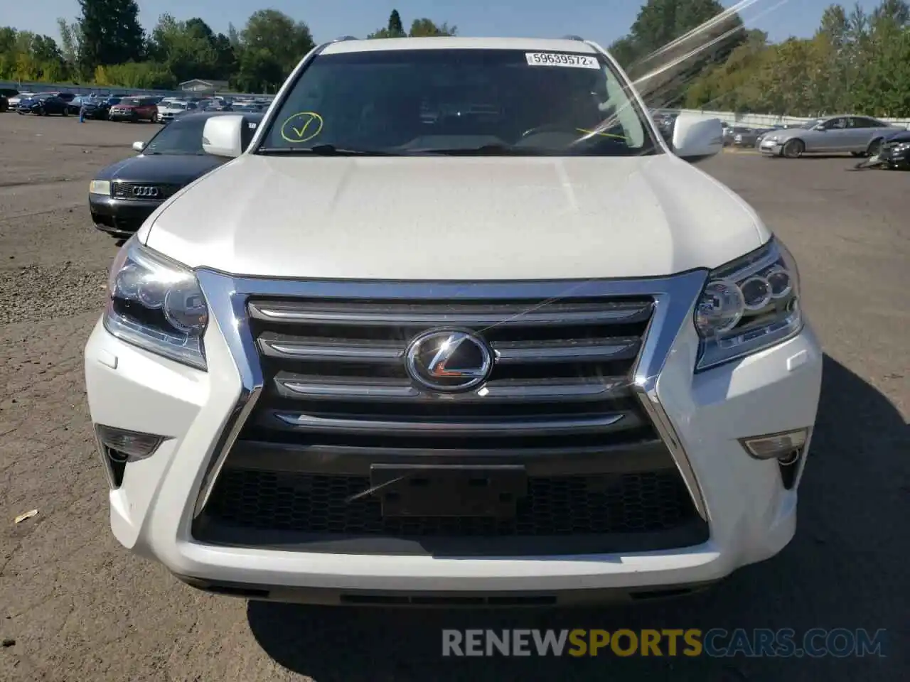 9 Photograph of a damaged car JTJBM7FX2K5225758 LEXUS GX 2019