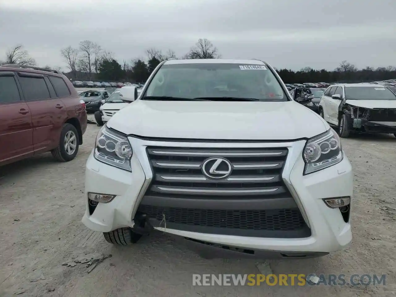 5 Photograph of a damaged car JTJBM7FX2K5230040 LEXUS GX 2019