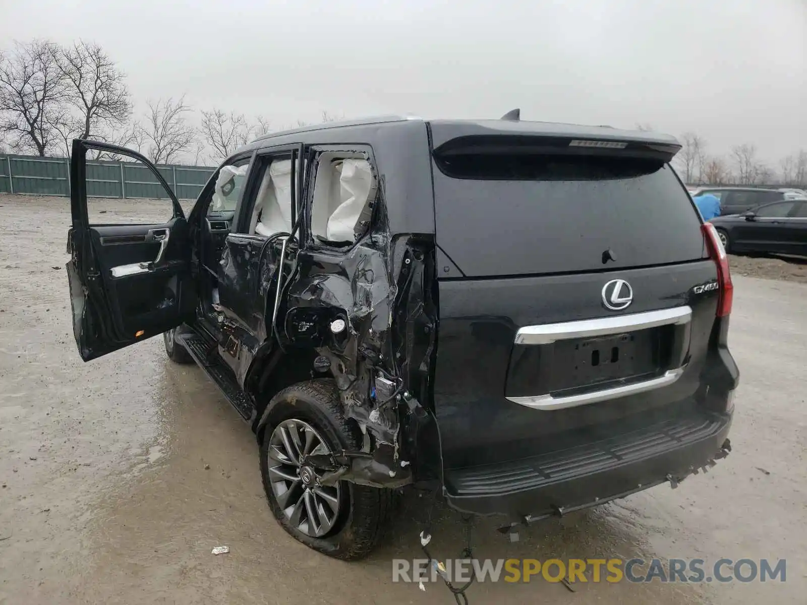 3 Photograph of a damaged car JTJBM7FX2K5234251 LEXUS GX 2019