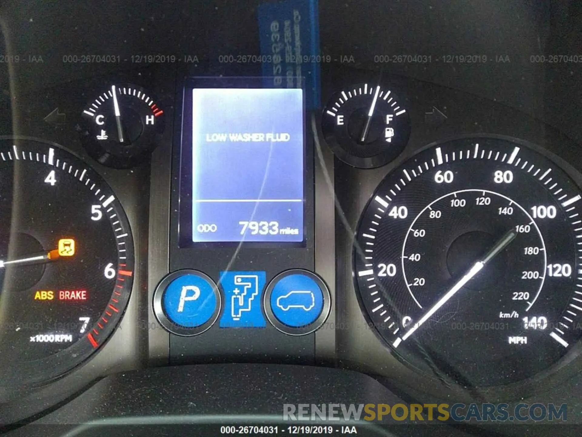 7 Photograph of a damaged car JTJBM7FX2K5234881 LEXUS GX 2019
