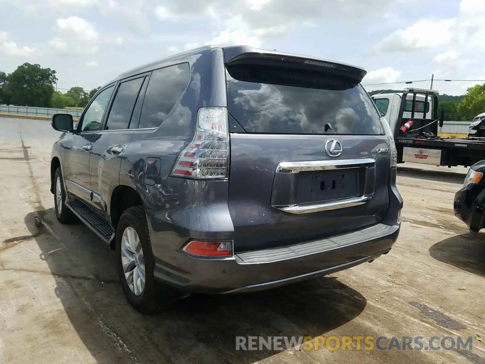 3 Photograph of a damaged car JTJBM7FX2K5235173 LEXUS GX 2019