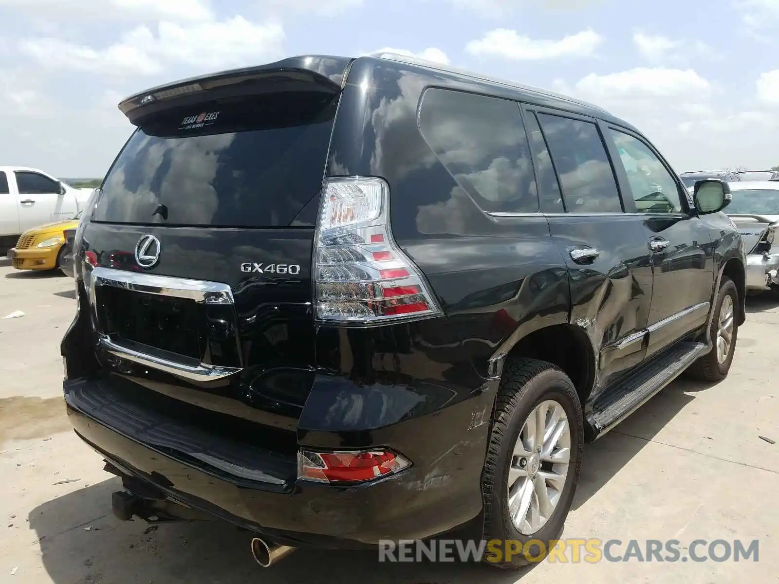 4 Photograph of a damaged car JTJBM7FX2K5240700 LEXUS GX 2019