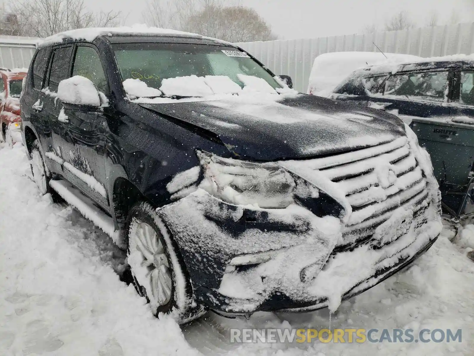 1 Photograph of a damaged car JTJBM7FX3K5210573 LEXUS GX 2019