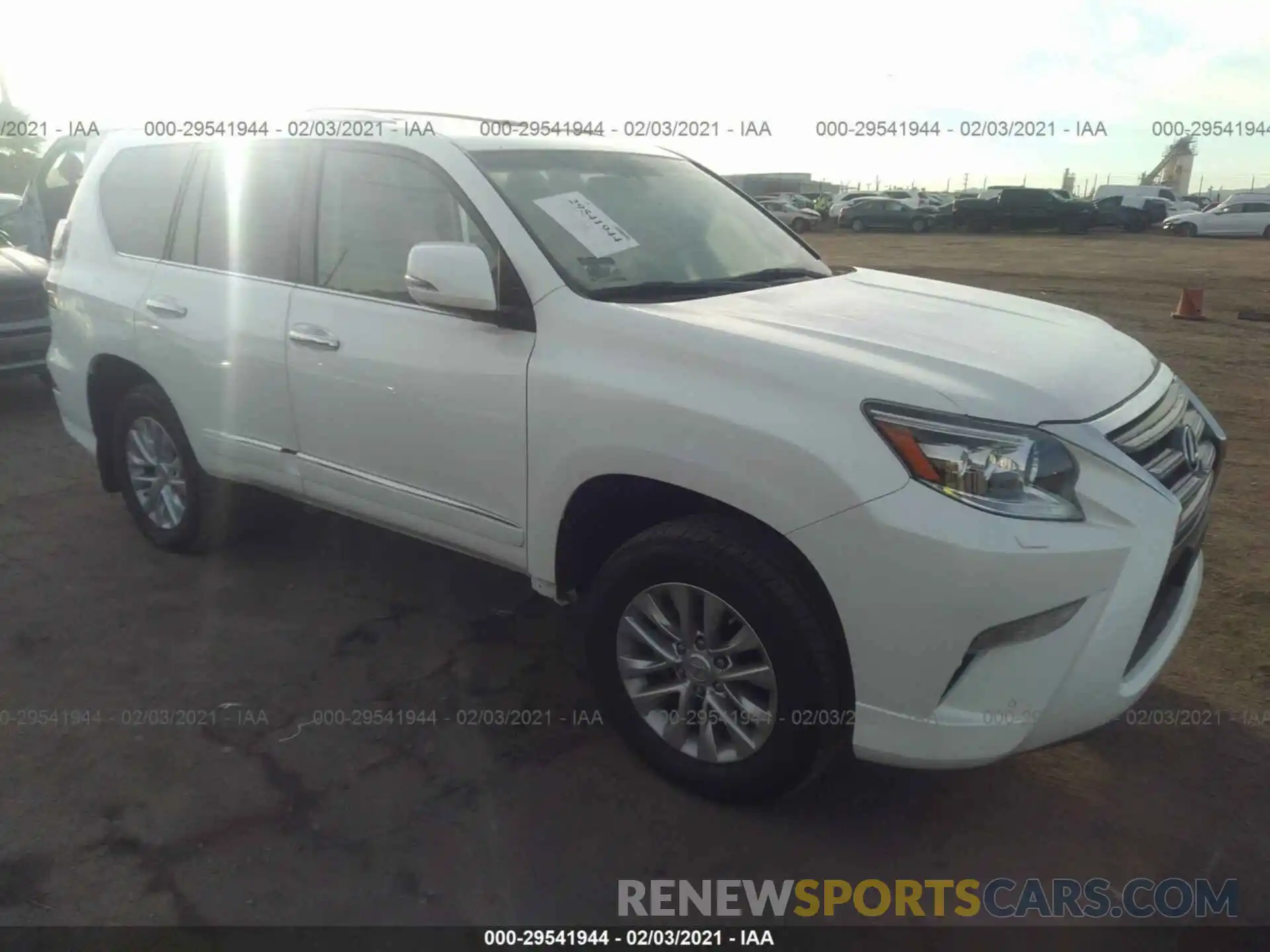 1 Photograph of a damaged car JTJBM7FX3K5217121 LEXUS GX 2019