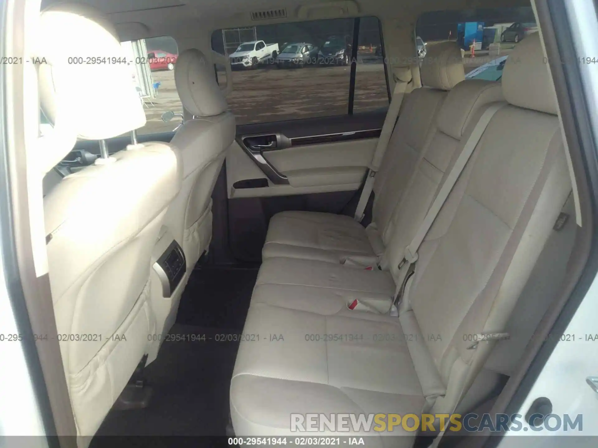 8 Photograph of a damaged car JTJBM7FX3K5217121 LEXUS GX 2019