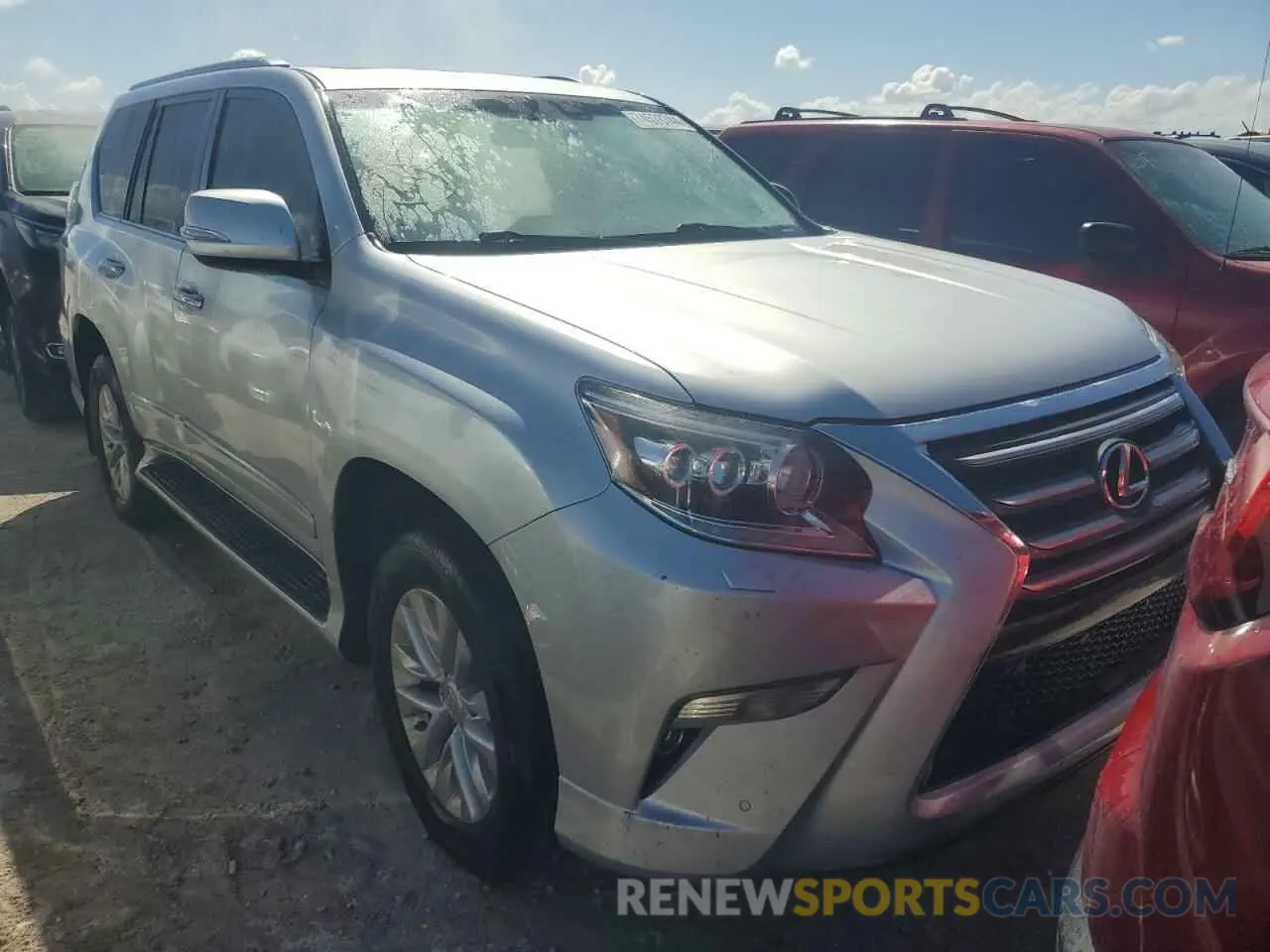 4 Photograph of a damaged car JTJBM7FX3K5217572 LEXUS GX 2019