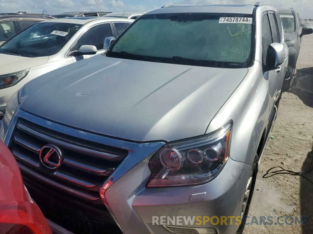 5 Photograph of a damaged car JTJBM7FX3K5217572 LEXUS GX 2019