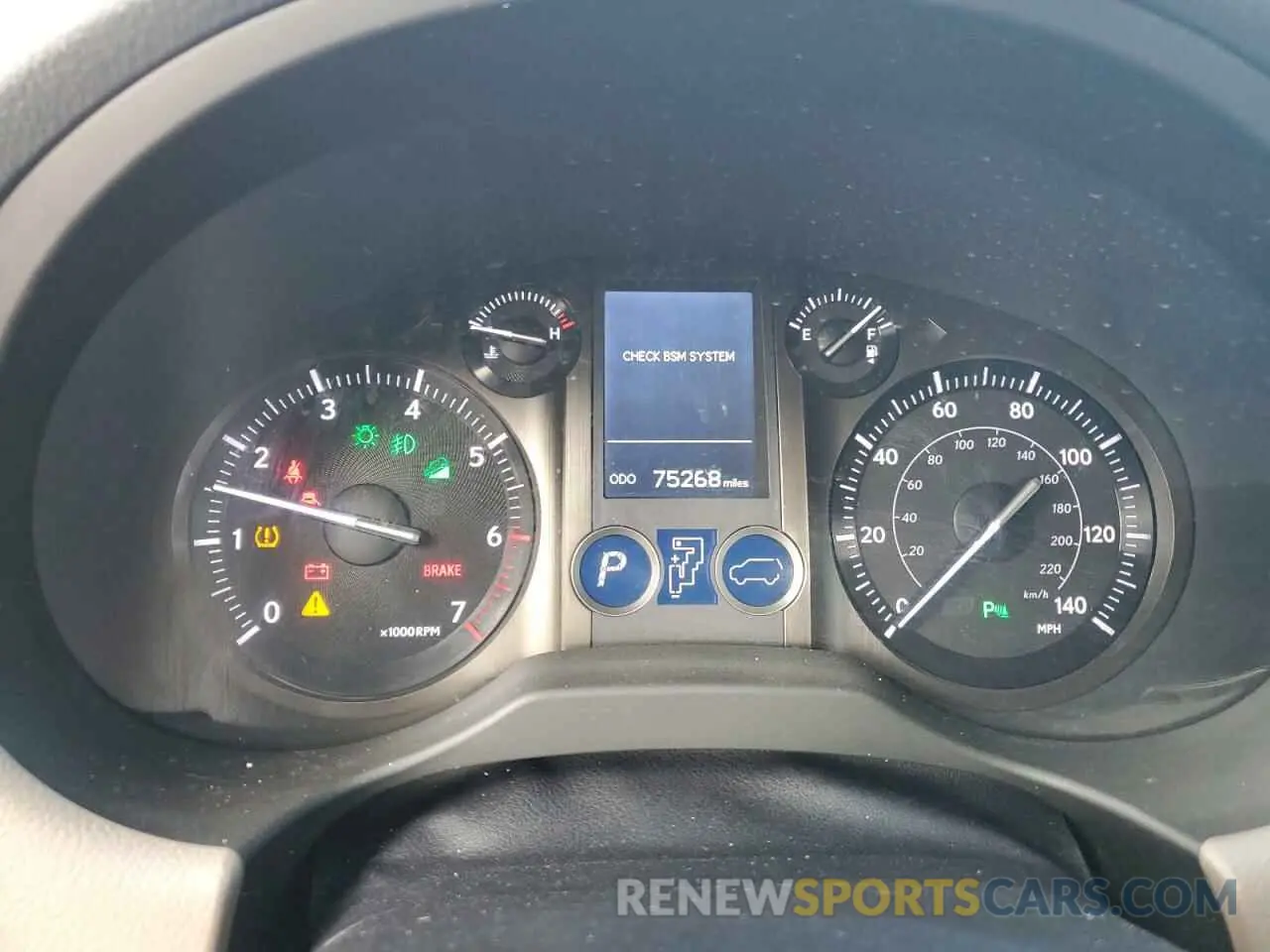 9 Photograph of a damaged car JTJBM7FX3K5217572 LEXUS GX 2019