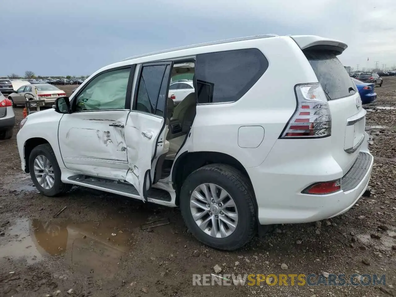 2 Photograph of a damaged car JTJBM7FX3K5219497 LEXUS GX 2019