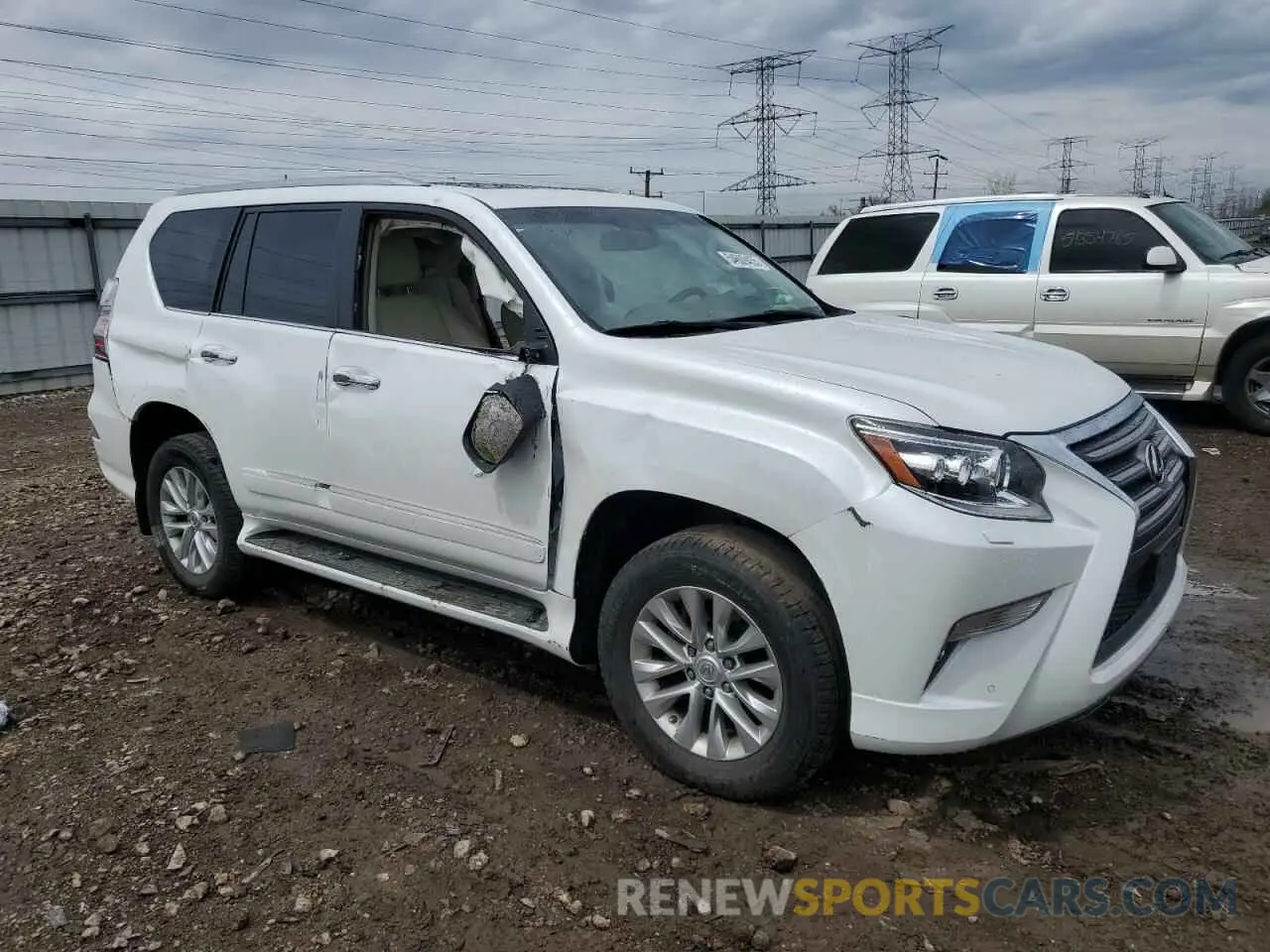 4 Photograph of a damaged car JTJBM7FX3K5219497 LEXUS GX 2019