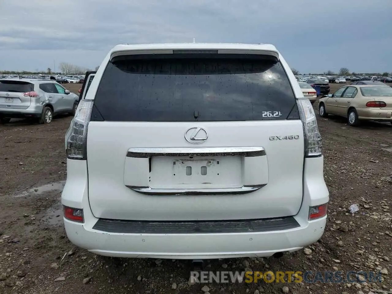 6 Photograph of a damaged car JTJBM7FX3K5219497 LEXUS GX 2019