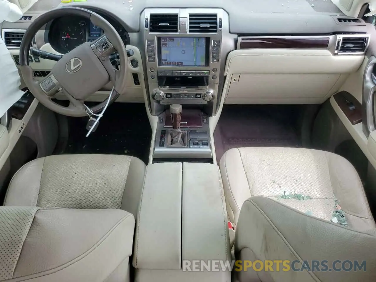 8 Photograph of a damaged car JTJBM7FX3K5219497 LEXUS GX 2019