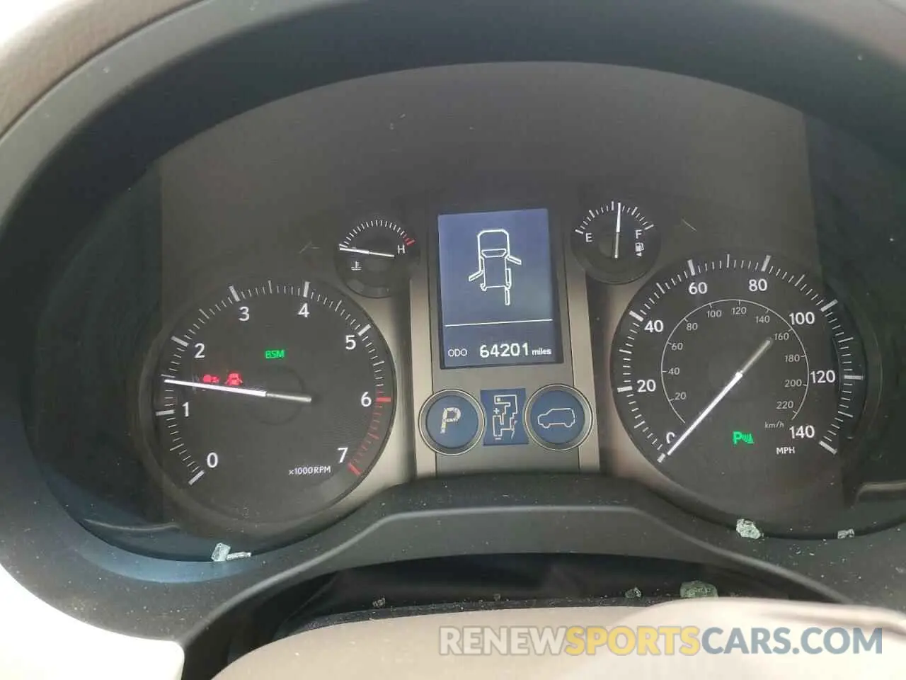 9 Photograph of a damaged car JTJBM7FX3K5219497 LEXUS GX 2019