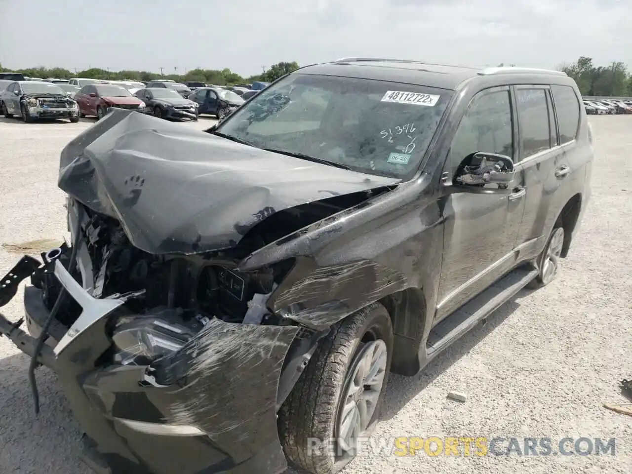 2 Photograph of a damaged car JTJBM7FX3K5222609 LEXUS GX 2019