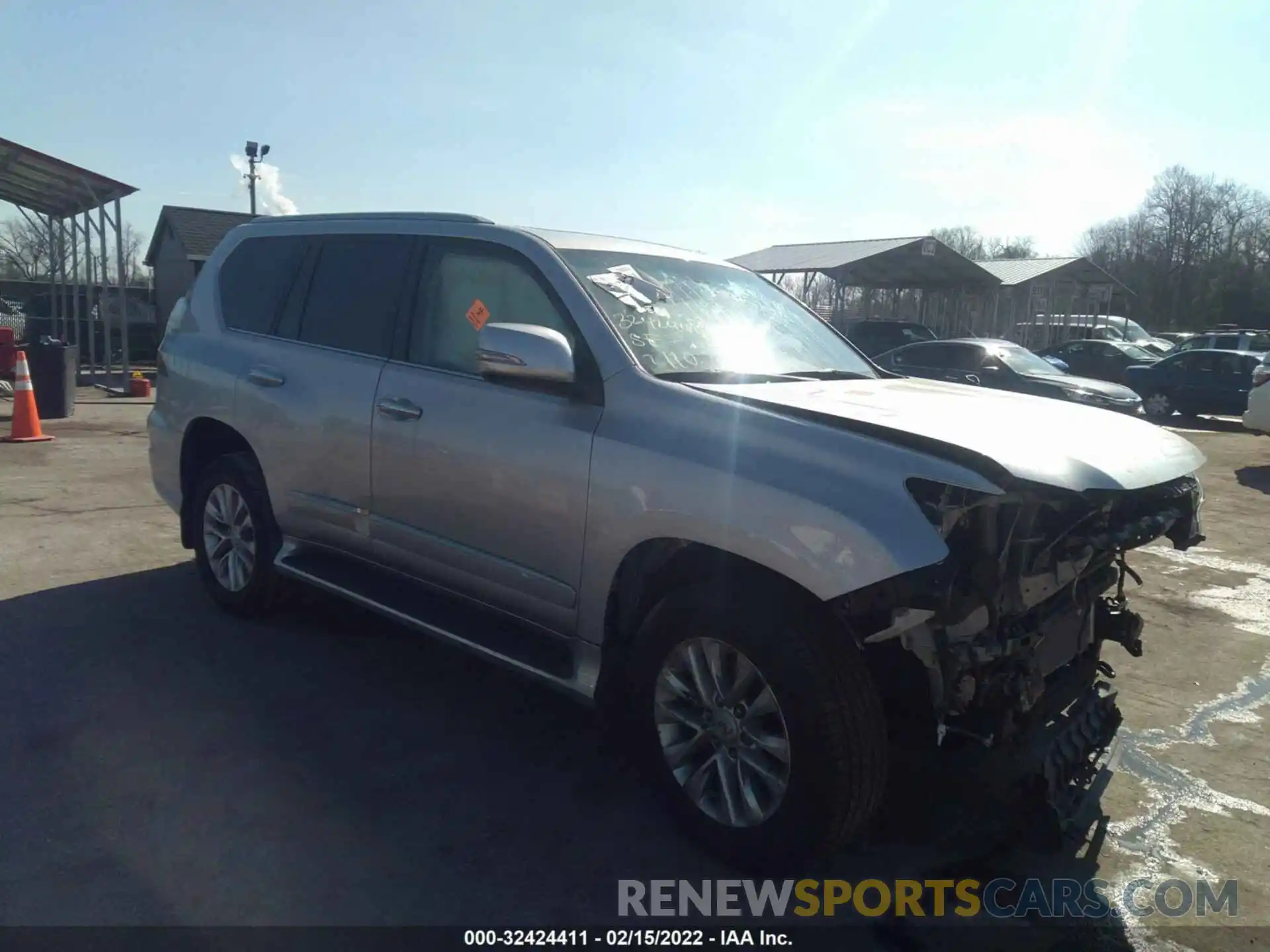 1 Photograph of a damaged car JTJBM7FX3K5222691 LEXUS GX 2019