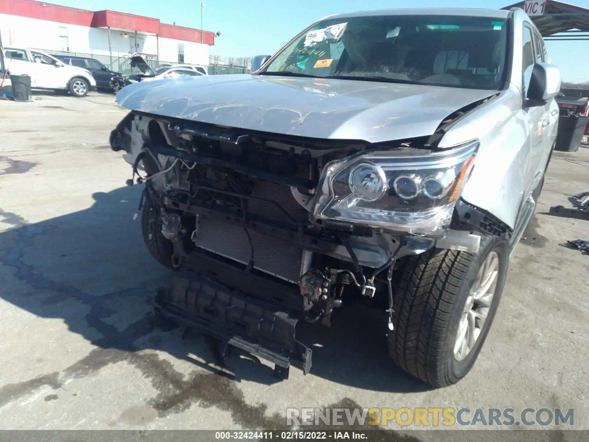 6 Photograph of a damaged car JTJBM7FX3K5222691 LEXUS GX 2019