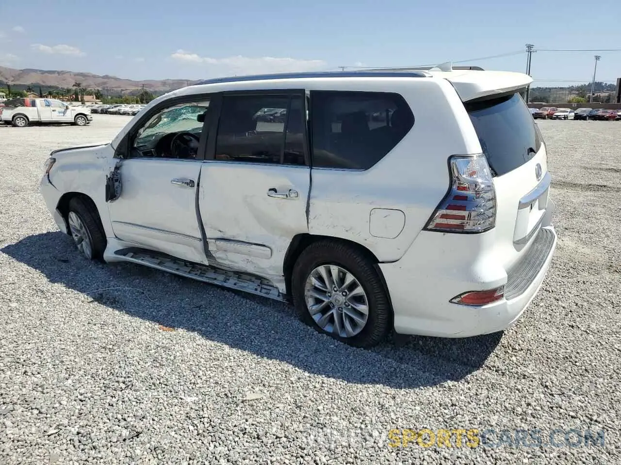 2 Photograph of a damaged car JTJBM7FX3K5228233 LEXUS GX 2019