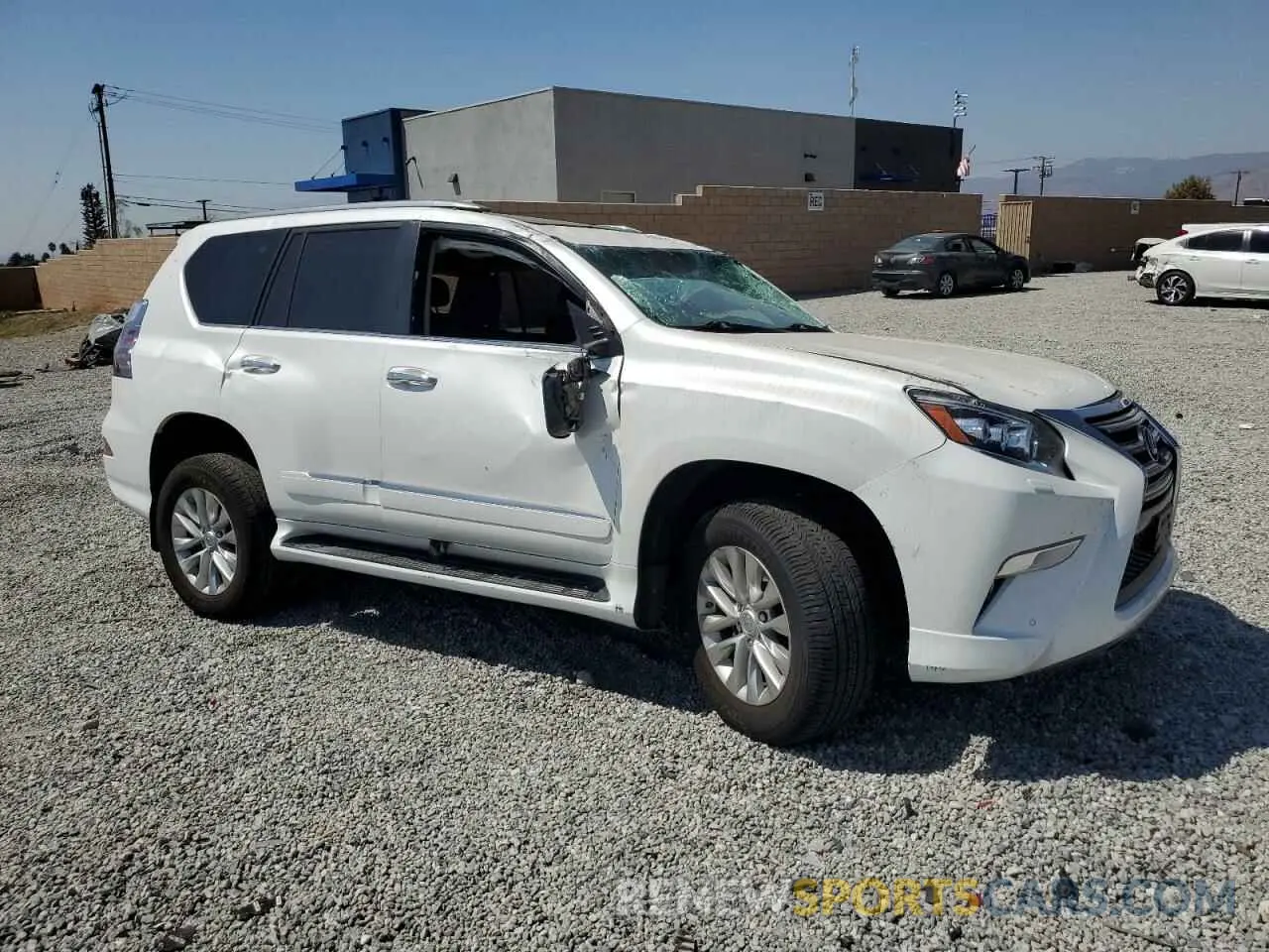 4 Photograph of a damaged car JTJBM7FX3K5228233 LEXUS GX 2019