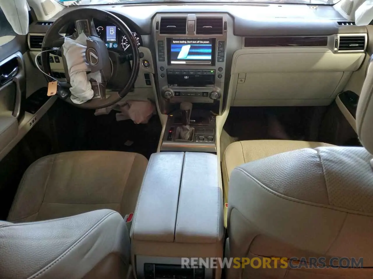 8 Photograph of a damaged car JTJBM7FX3K5231908 LEXUS GX 2019