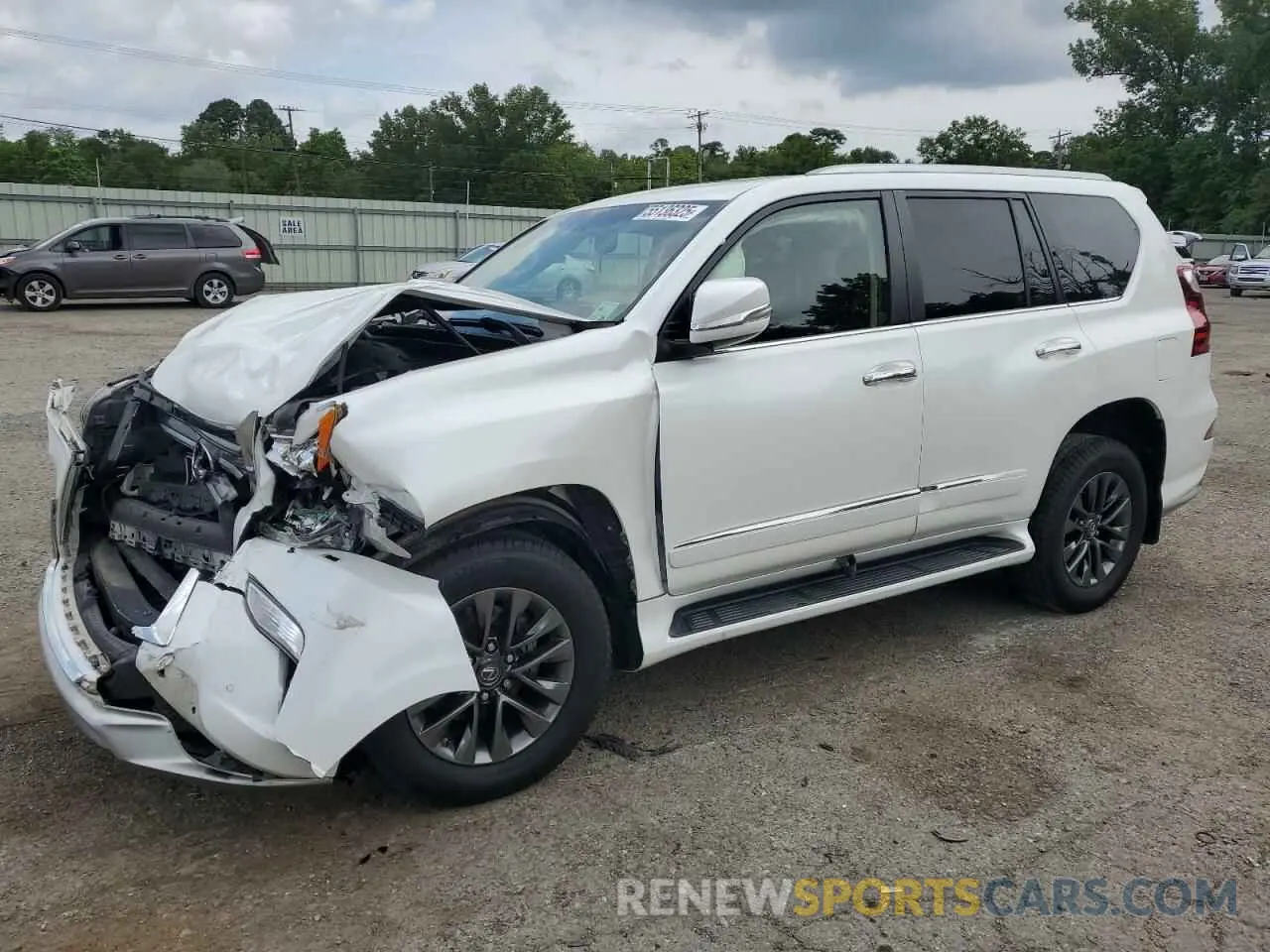 1 Photograph of a damaged car JTJBM7FX3K5237482 LEXUS GX 2019