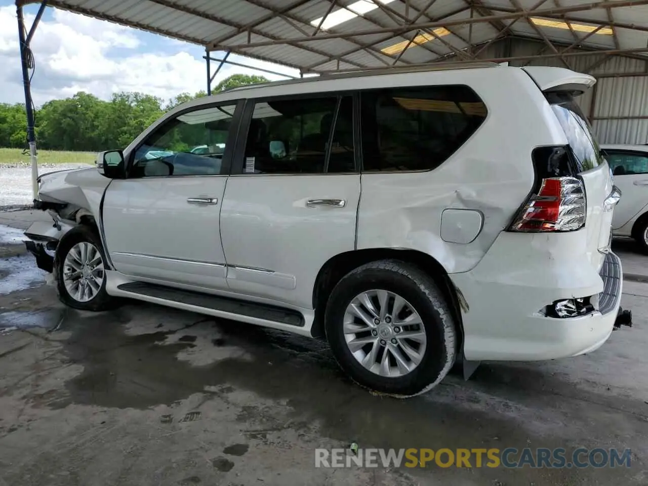 2 Photograph of a damaged car JTJBM7FX4K5210579 LEXUS GX 2019